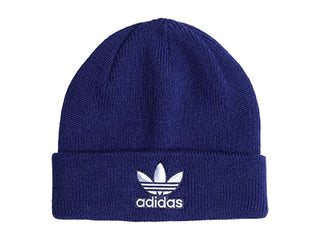adidas Men's Trefoil Beanie Blue Size Regular