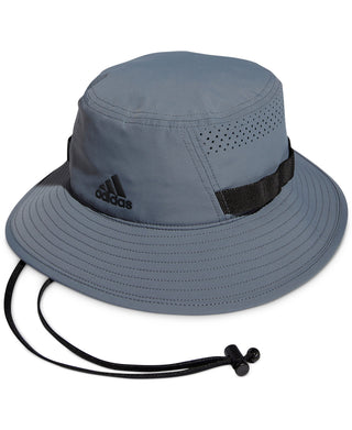 adidas Men's Victory Bucket Hat Gray Size Large