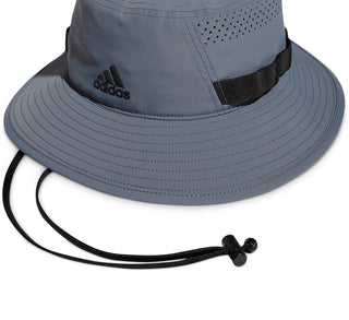 adidas Men's Victory Bucket Hat Gray Size Large