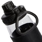 adidas Men's Squad 720 Glass Water Bottle Black Size Regular