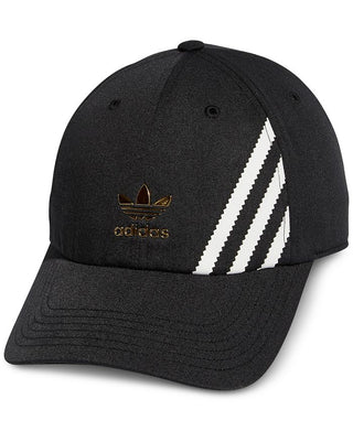 adidas Men's Originals Relaxed Strapback Cap Black Size Regular