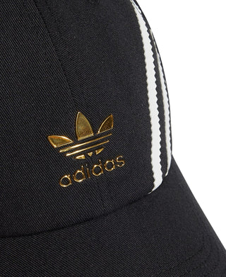 adidas Men's Originals Relaxed Strapback Cap Black Size Regular