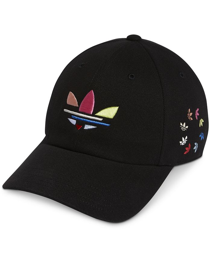 adidas Men's Originals Trefoil Logo Cap Black Size Regular