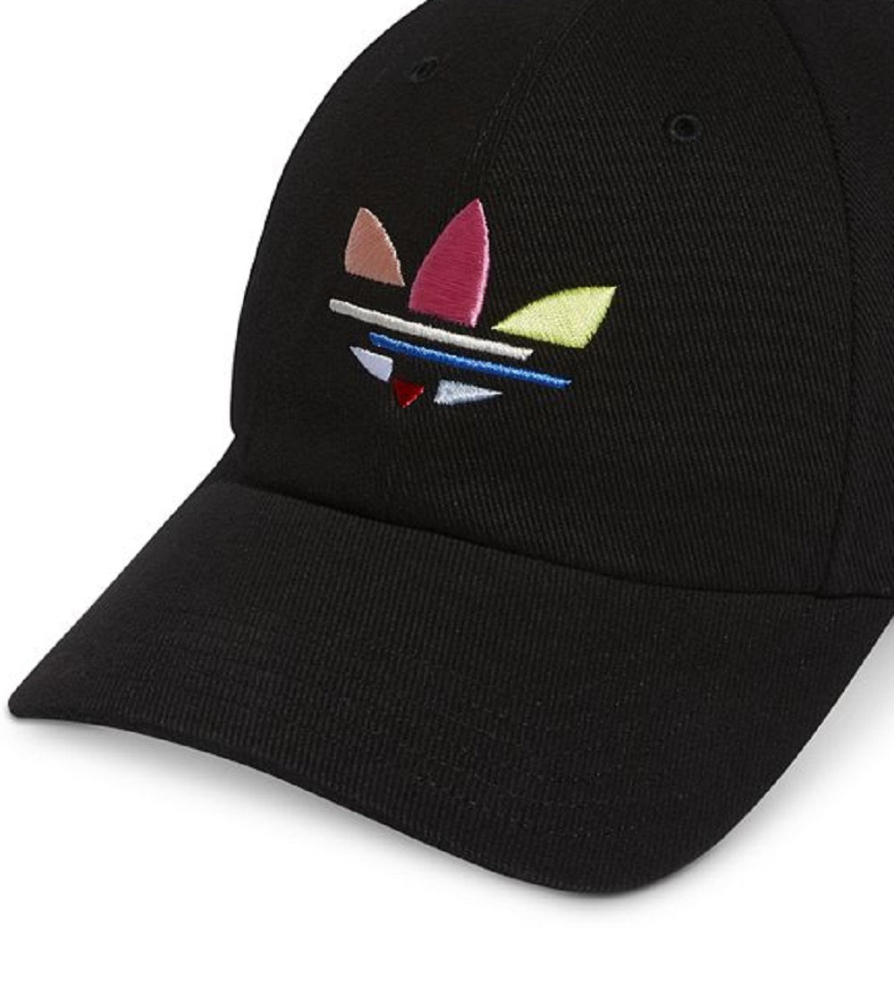 adidas Men's Originals Trefoil Logo Cap Black Size Regular