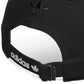 adidas Men's Originals Trefoil Logo Cap Black Size Regular