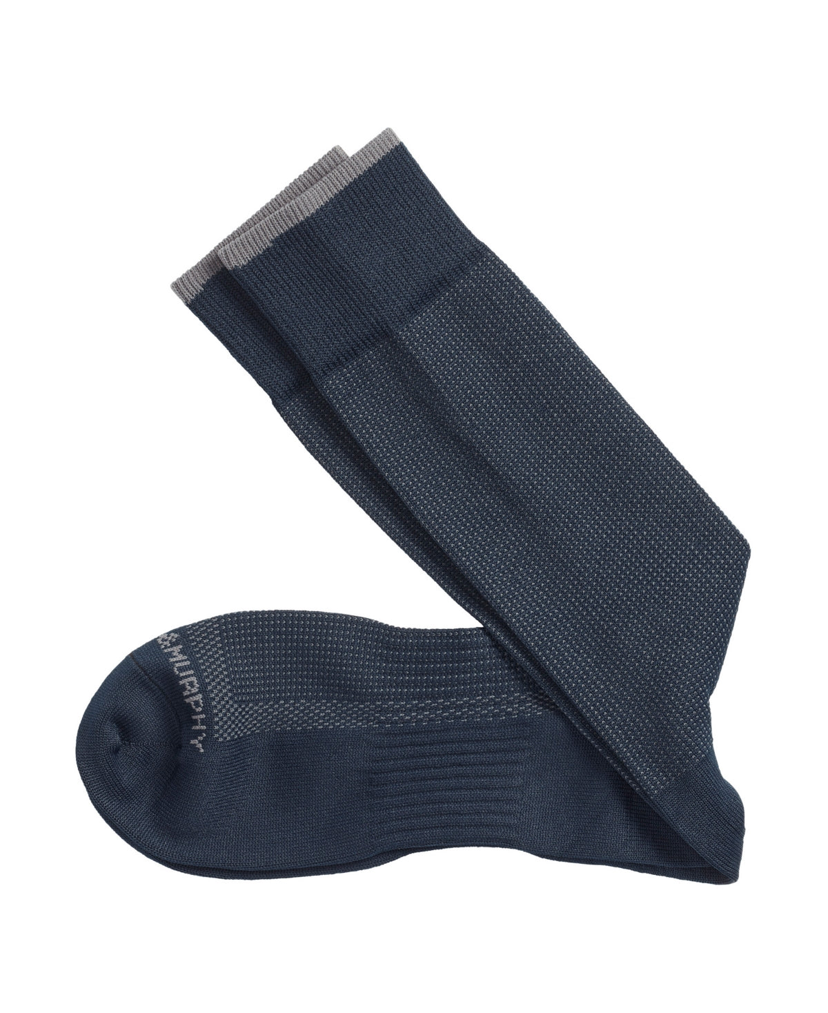 Johnston & Murphy Men's Updated Pin Dot Socks Blue Size 7-13