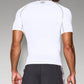 Under Armour Men's Heatgear Compression Shirt White Size Small