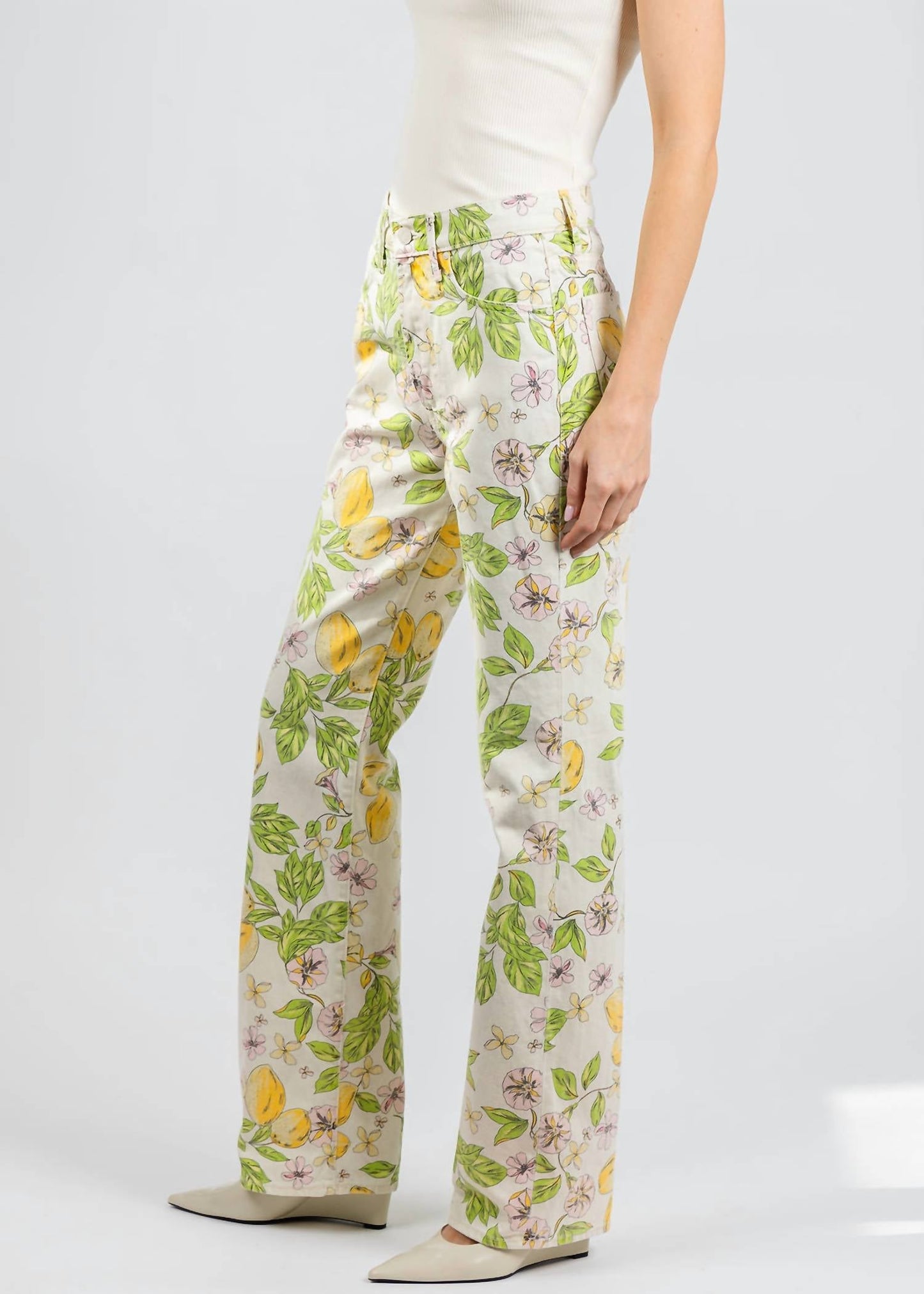 Mother - Kick It High Rise Straight Leg Jeans