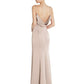 After Six Women's Cameo Cowl Back Gown Size 8