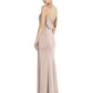 After Six Women's Cameo Cowl Back Gown Size 8