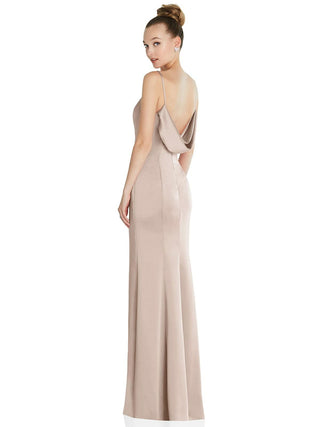 After Six Women's Cameo Cowl Back Gown Size 8