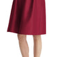 Alfred Sung Women's Cap Sleeve Cocktail Dress Red Size 4