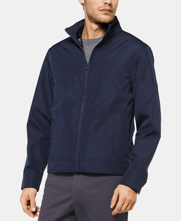 Michael Kors Men's 3 In 1 Track Jacket Blue Size Large