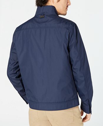 Michael Kors Men's 3 In 1 Track Jacket Blue Size Large