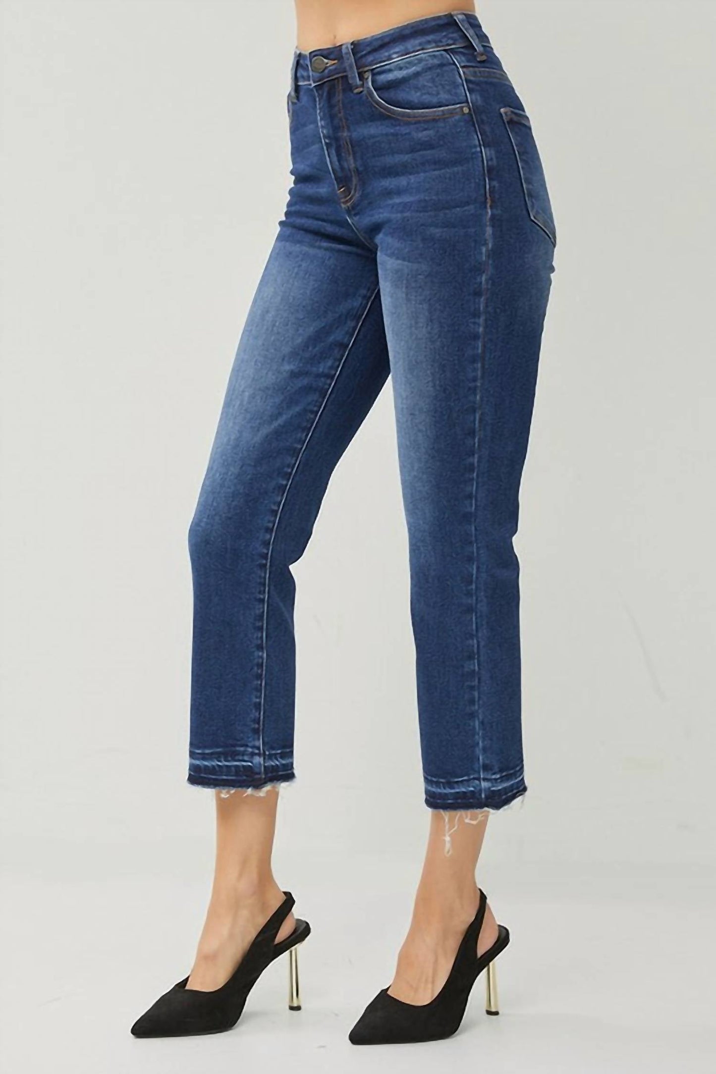 Risen - Women's High Rise Relaxed Straight In Plus
