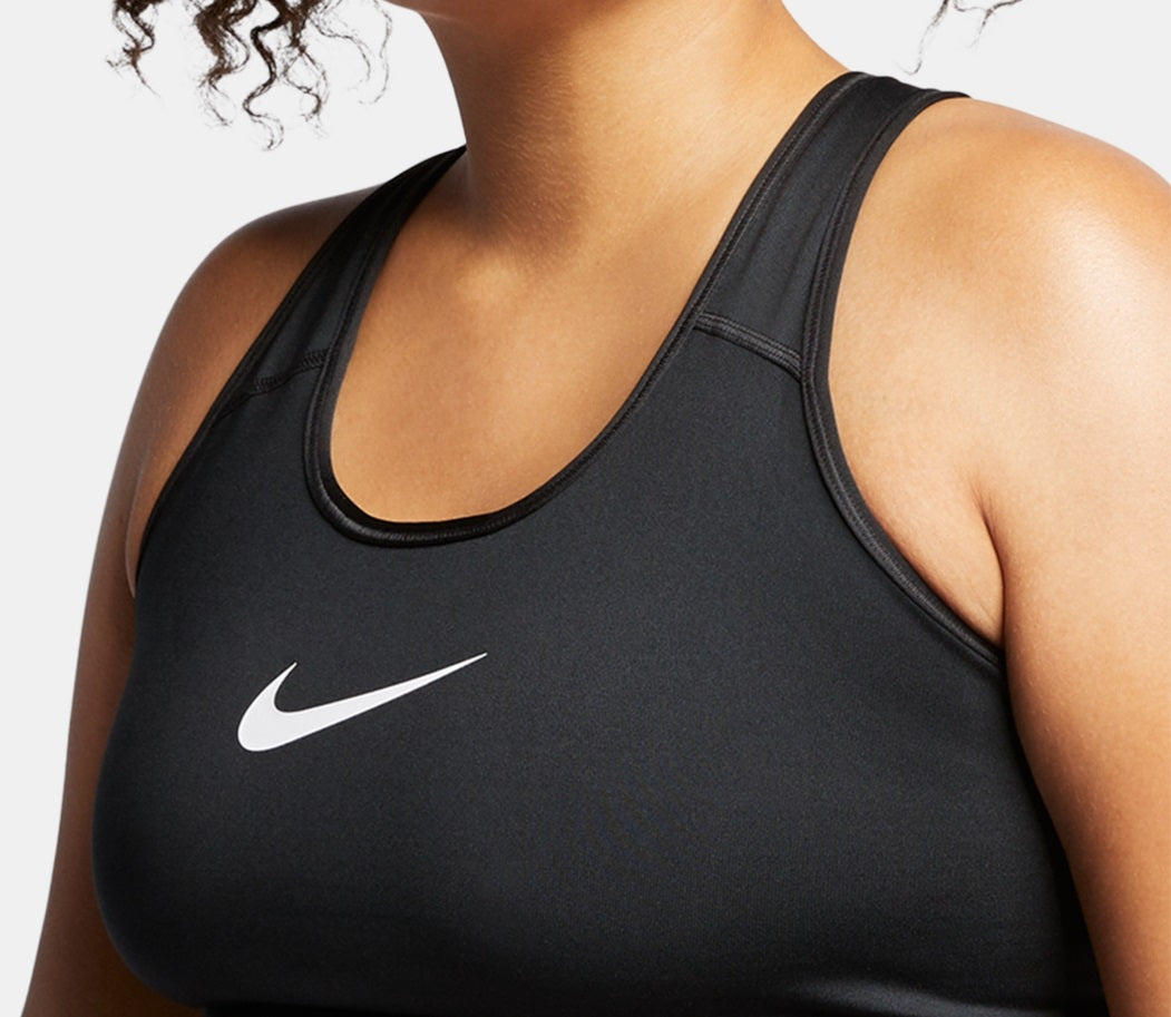 Nike Women's Swoosh Sports Bra Black Size 2X