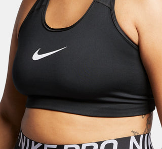 Nike Women's Swoosh Sports Bra Black Size 2X