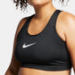 Nike Women's Swoosh Sports Bra Black Size 2X