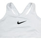 Nike Women's Dri Fit Medium Support Sports Bra White Size 2X