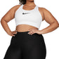 Nike Women's Support Racerback Lightweight Sports Bra White Size 3X