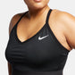 Nike Women's Solid Indy Sports Bra Black Size X-Large