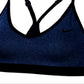 Nike Women's Heatherized Sports Bra Blue Size Small