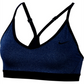 Nike Women's Heatherized Sports Bra Blue Size Small