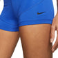 Nike Women's Pro Shorts Blue Size Small