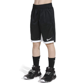 Nike 8" Dry Short Trophy, Dri-FIT Boys' training shorts, Athletic shorts, Black/White/White, S