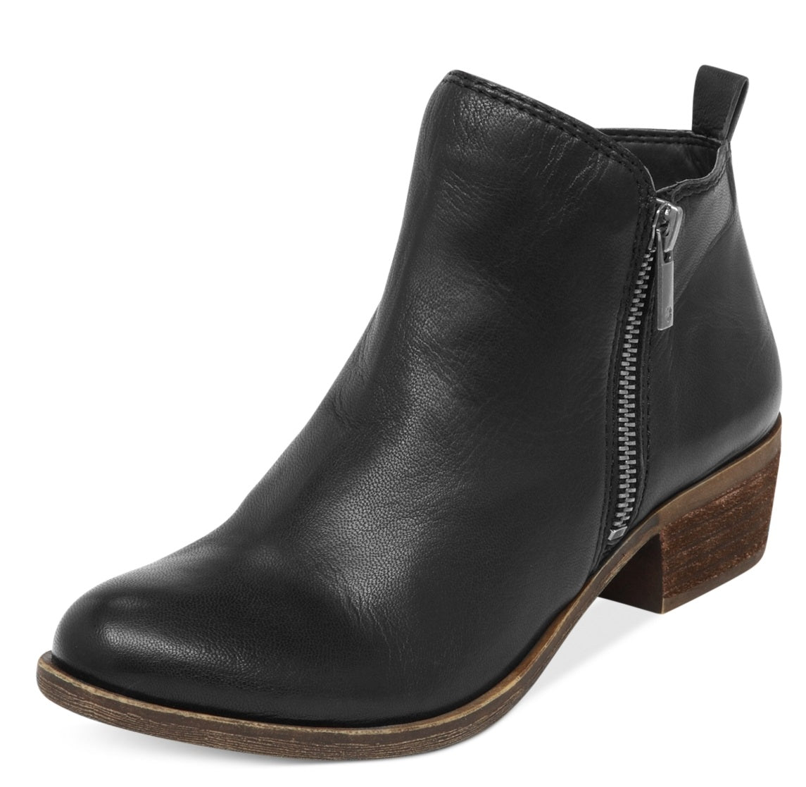 Lucky Brand Women's Basel Bootie Black Size 5 M