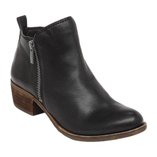 Lucky Brand Women's Basel Bootie Black Size 8 M