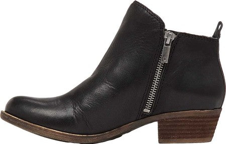 Lucky Brand Women's Basel Bootie Black Size 8 M