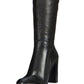 Kenneth Cole Women's Justin Water Resistant Knee High Boot Black Size 8.5 M