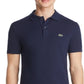 Lacoste Men's Slim Fit Pique Polo Blue Size 6