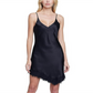 L Agence Womens Silk V-Neck Slip Dress Black