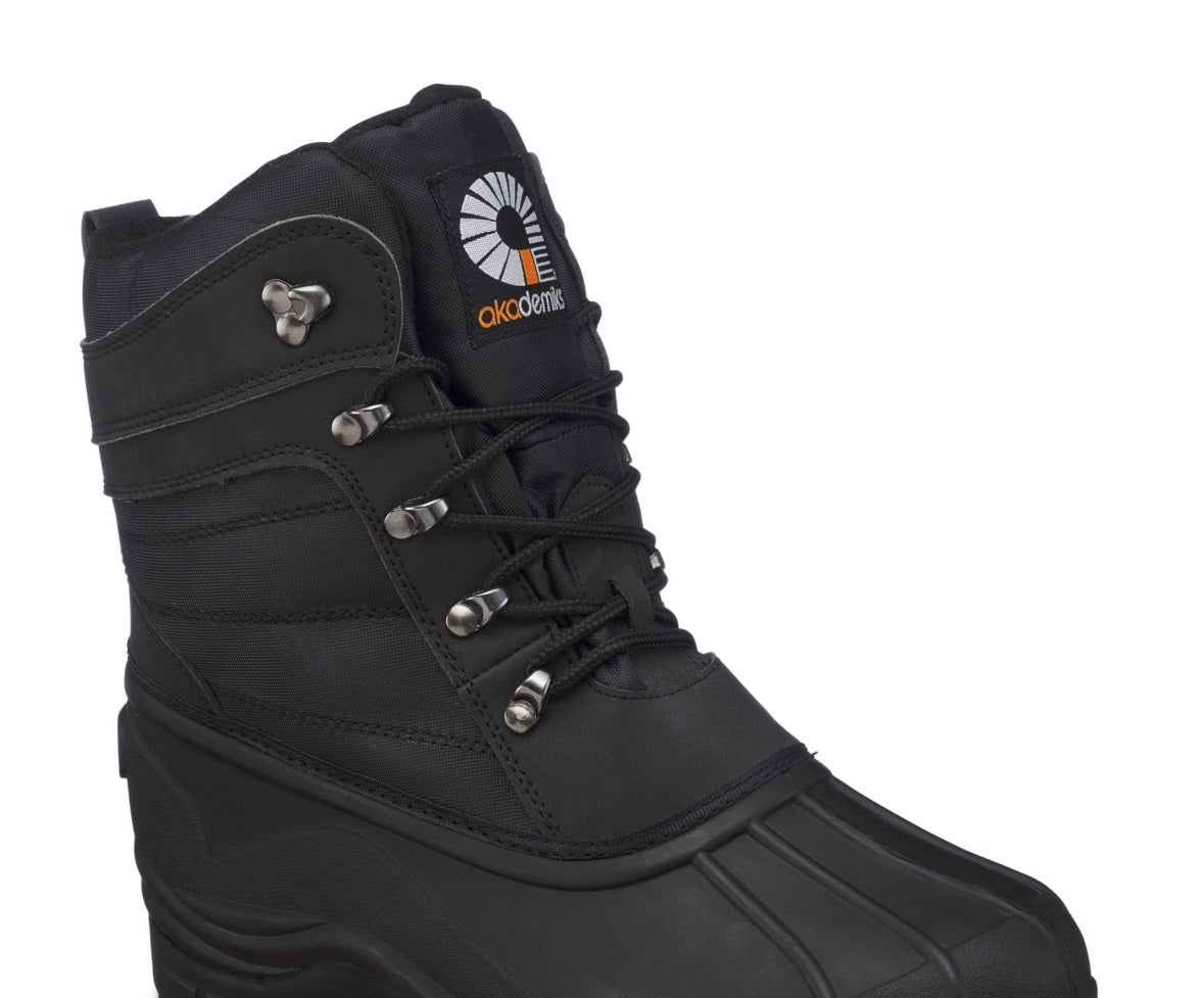 Akademiks Men's Snow Boots Black Size 11 M