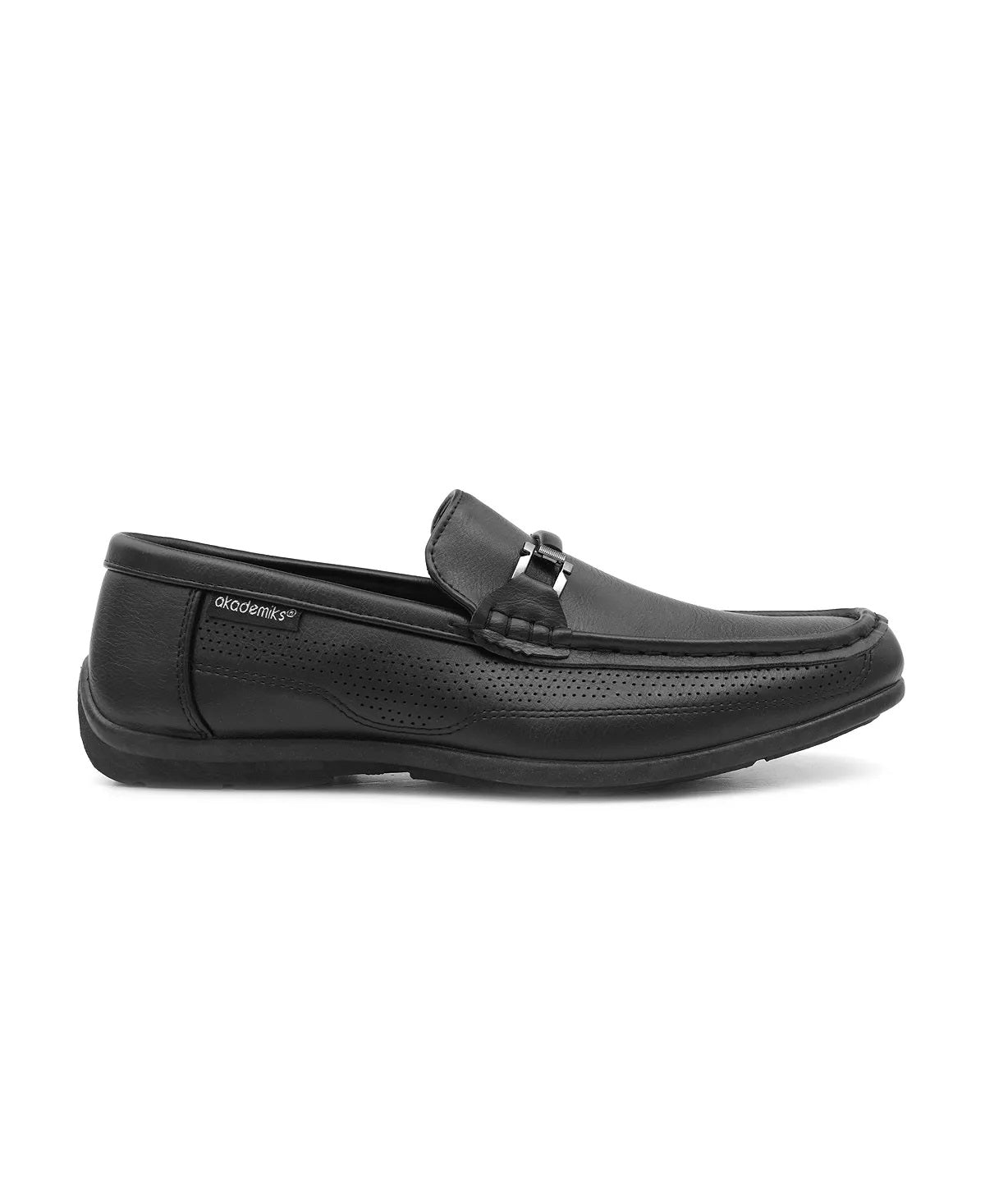 Akademiks Men's Stride Driving Slip On Loafers Shoes Black Size 11 M