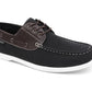 Akademiks Men's Marina Lace Up Boat Shoes Black Size 12 M