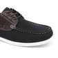 Akademiks Men's Marina Lace Up Boat Shoes Black Size 12 M