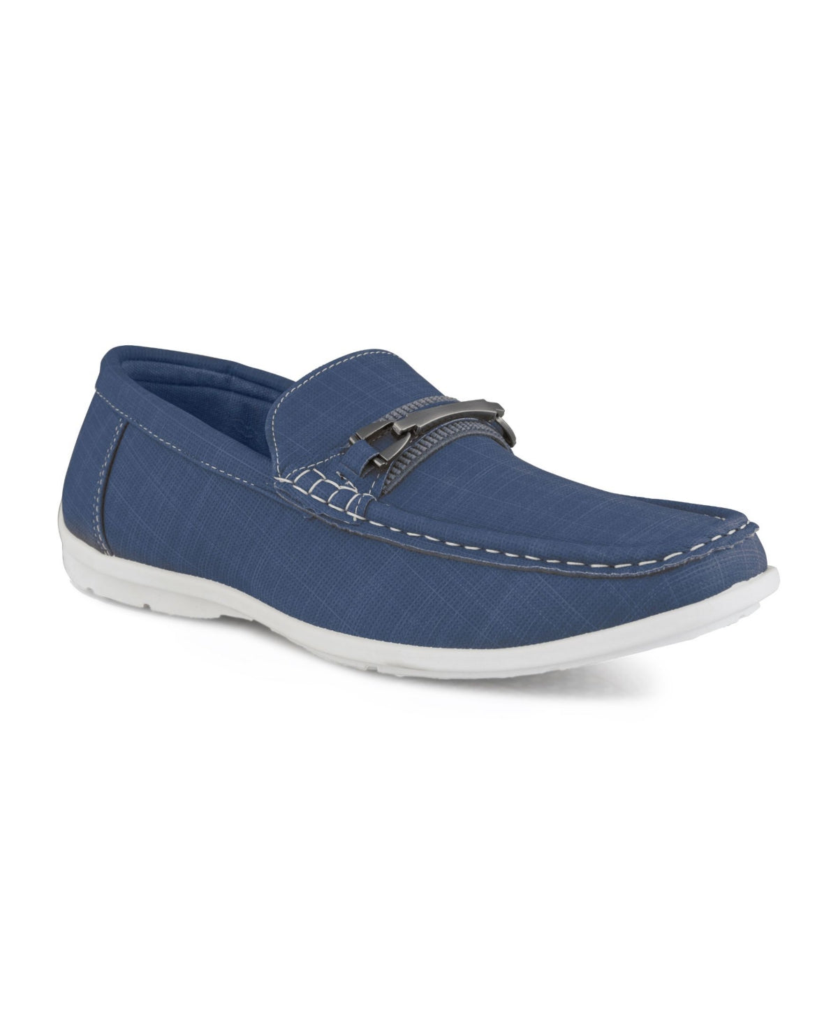 Akademiks Men's Moccasin Loafers Shoes Blue Size 9 M