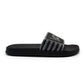 Akademiks Men's Side Stripe Slides Gray Size 8 M