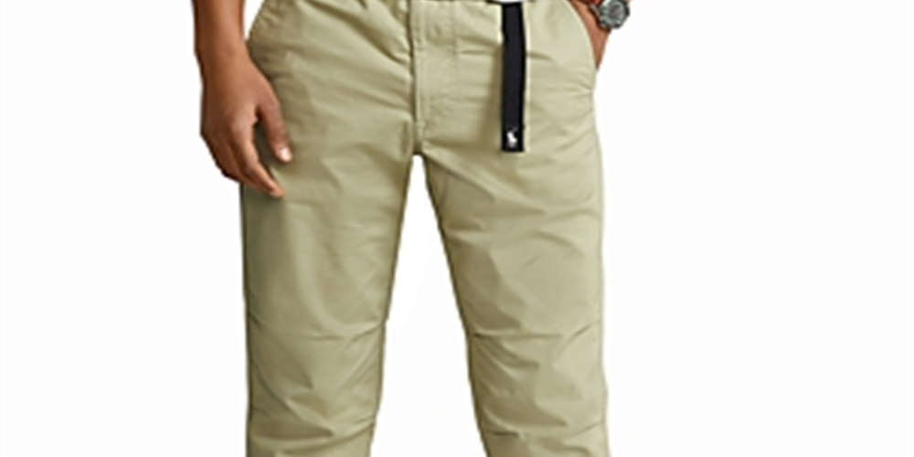 Polo Ralph Lauren Men's Classic Tapered Fit Polo Prepster Pants Green Size Large