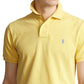 Polo Ralph Lauren Men's Classic Fit Cotton Mesh Polo Yellow Size XX-Large