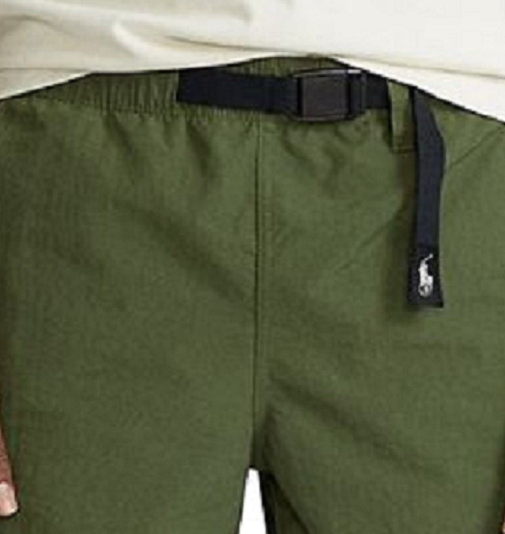 Polo Ralph Lauren Men's Recycled Nylon Climbing Shorts Green Size Small