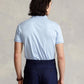 Polo Ralph Lauren Men's Custom Slim Soft Cotton Polo Shirt Blue Size X-Large