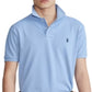 Polo Ralph Lauren Men's Mesh Polo Shirt Blue Size Medium