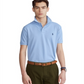 Polo Ralph Lauren Men's Mesh Polo Shirt Blue Size Medium
