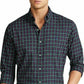 Polo Ralph Lauren Men's Cotton Twill Check Classic Fit Button Down Shirt Blue Size Medium