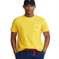 Polo Ralph Lauren Men's Crew Neck Pocket T-Shirt Yellow Size XX-Large