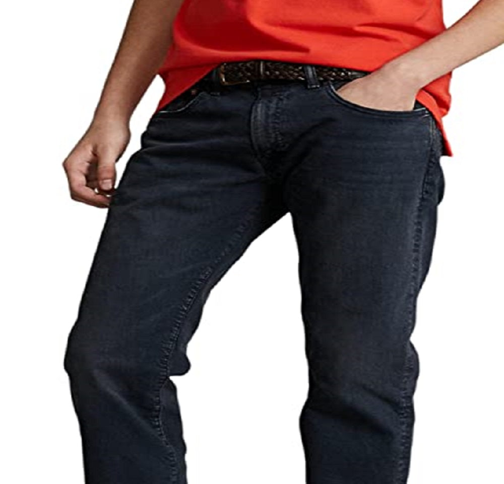 Polo Ralph Lauren Men's Varick Slim Straight Jeans Blue Size 33X30